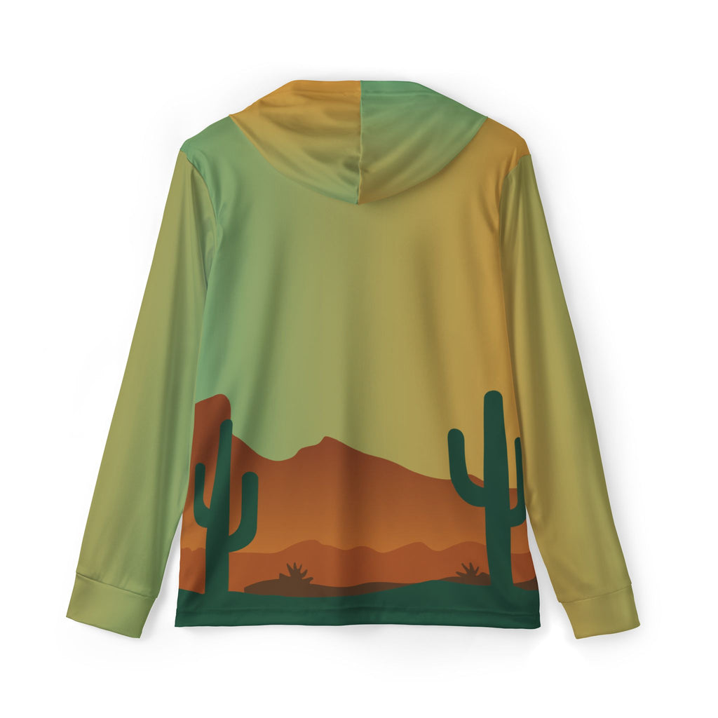 Lookouts Desert Sunset Hoodie — Men's Sports Warmup Pullover