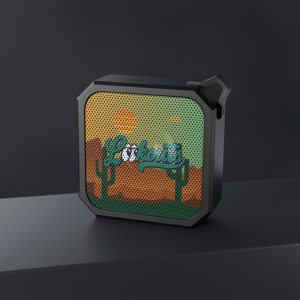 Outdoor Bluetooth Speaker — Desert Sunset 'Blackwater' Portable Wireless Speaker