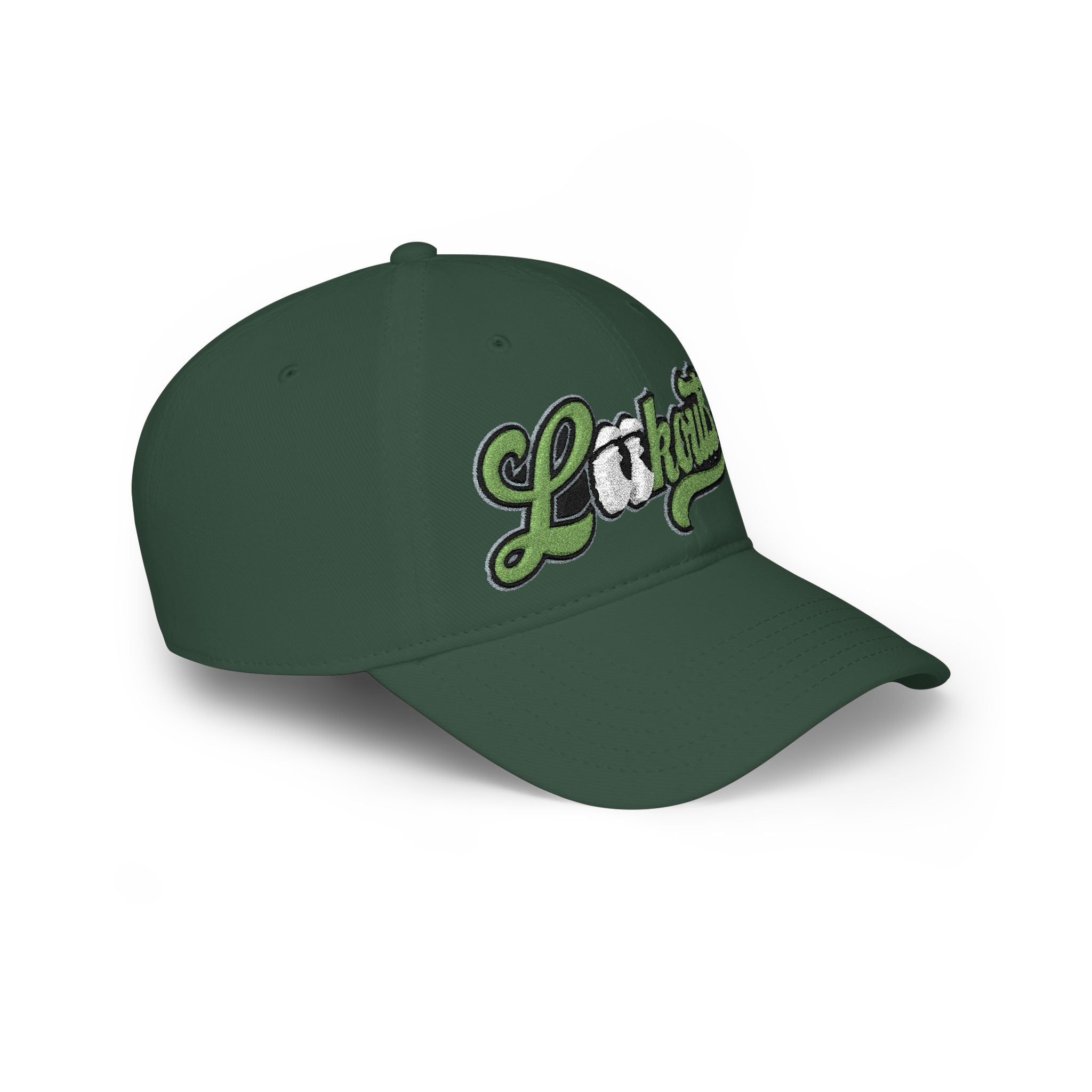 Lookouts Embroidered Baseball Cap - Vintage Script Logo