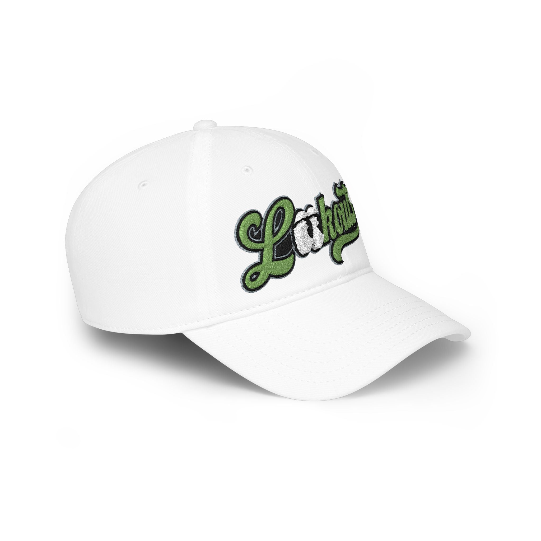 Lookouts Embroidered Baseball Cap - Vintage Script Logo