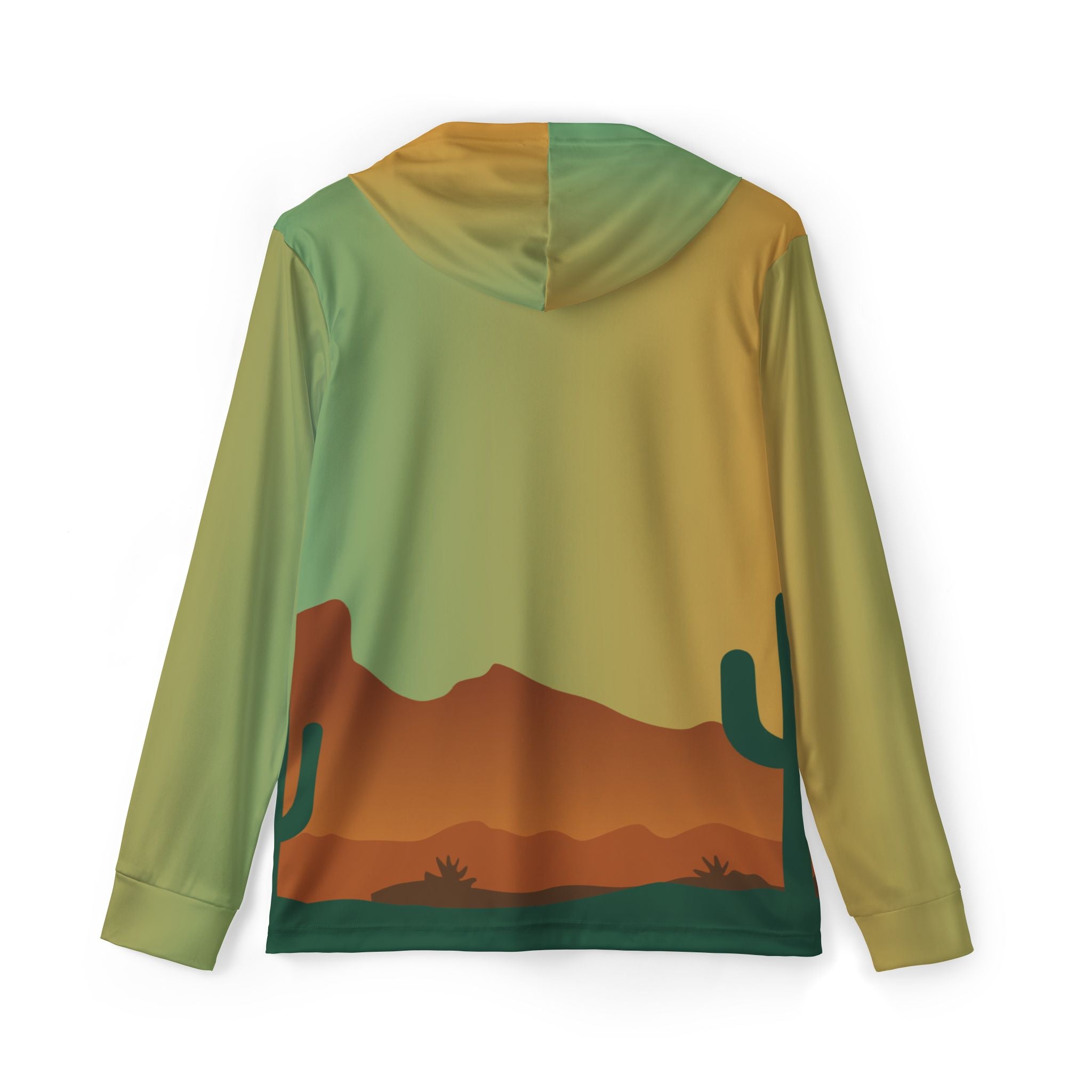 Lookouts Desert Sunset Hoodie — Men's Sports Warmup Pullover