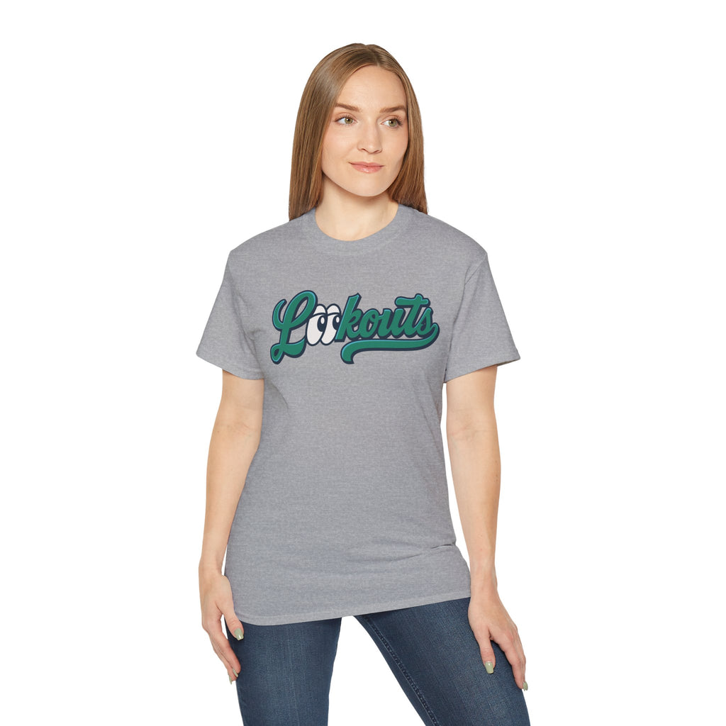 Lookouts Baseball Team Tee — Custom Player Name Cotton Shirt