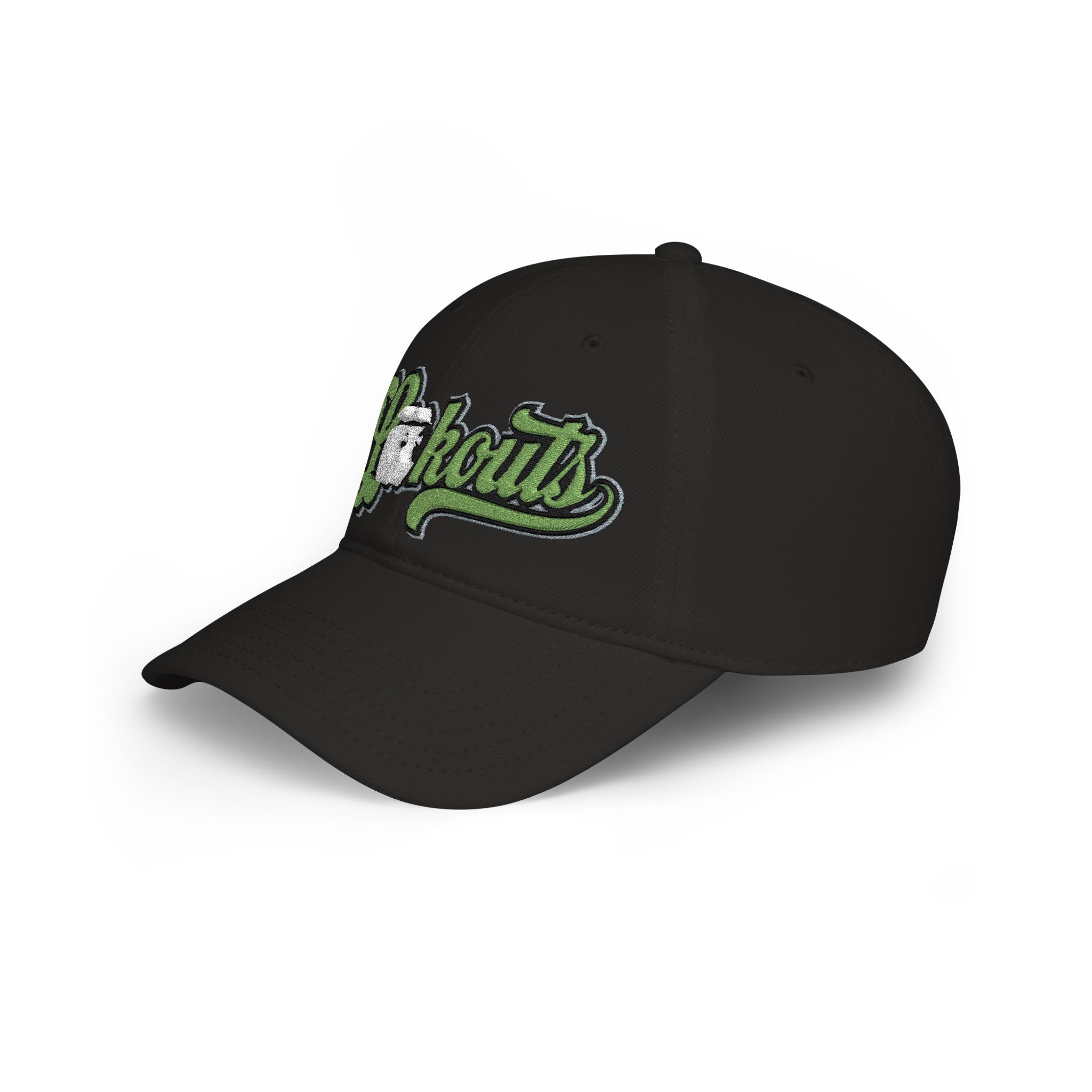 Lookouts Embroidered Baseball Cap - Vintage Script Logo