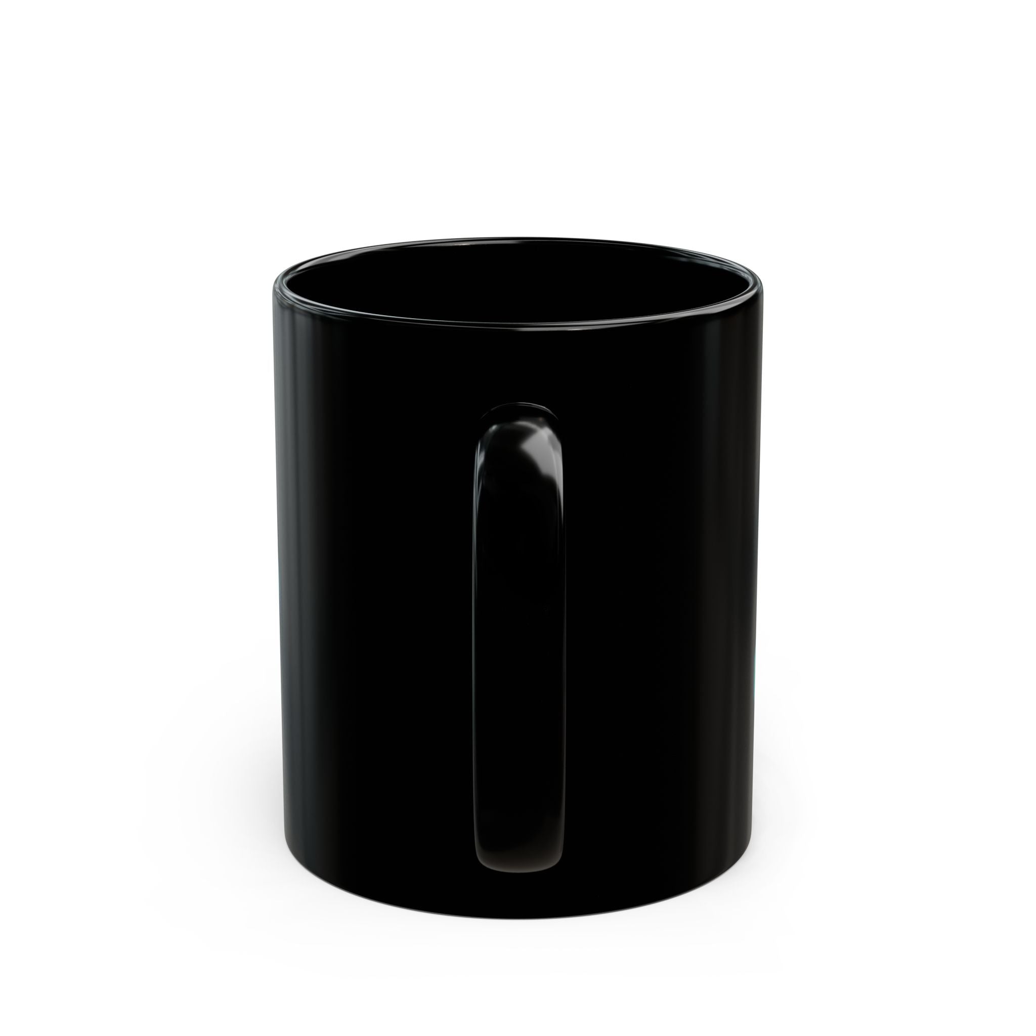 Lookouts Script Black Coffee Mug – Retro Ceramic Cup (11oz & 15oz)