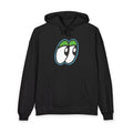 Slammer Eyes Hoodie — Minimal Green Eye Graphic Pullover