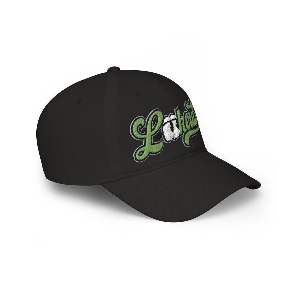 Lookouts Embroidered Baseball Cap - Vintage Script Logo