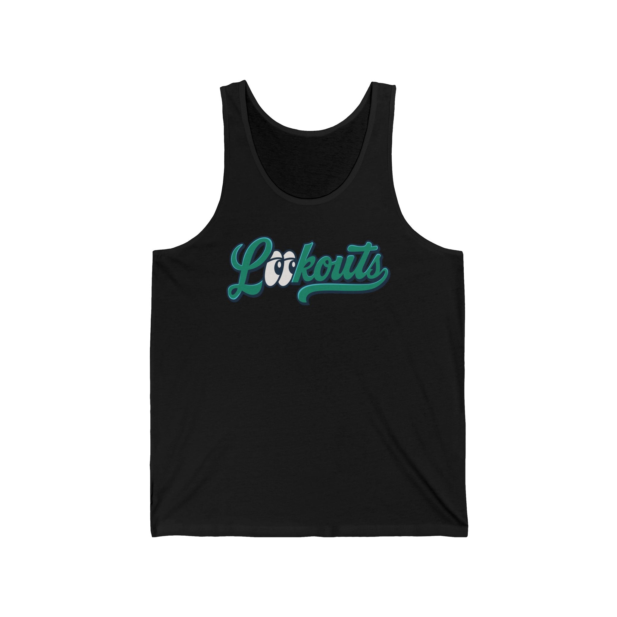 Lookouts Script Tank Top — Customizable Unisex Athletic Jersey Tank
