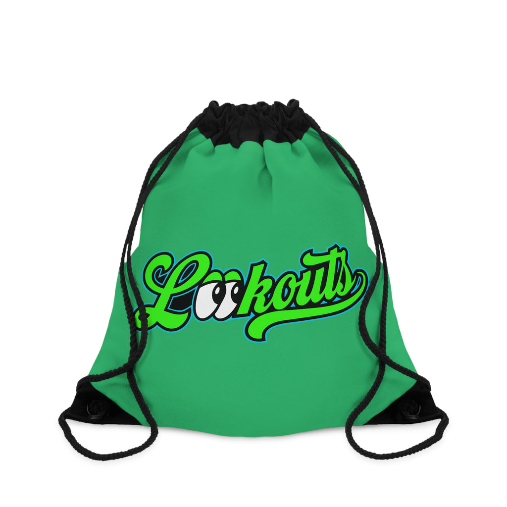 Sketchy Eyes Drawstring Bag — Lookouts Graphic Gym Sack