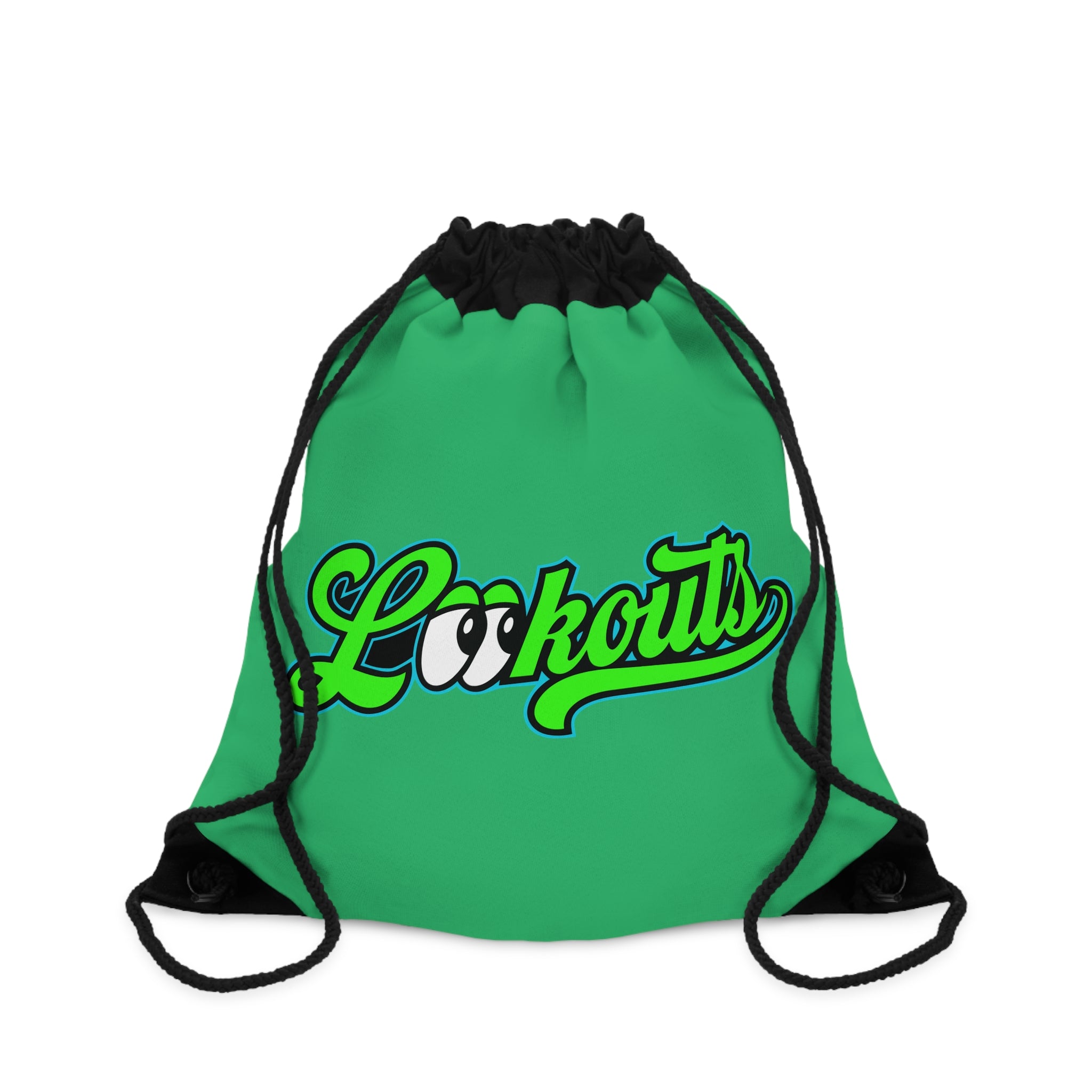 Sketchy Eyes Drawstring Bag — Lookouts Graphic Gym Sack