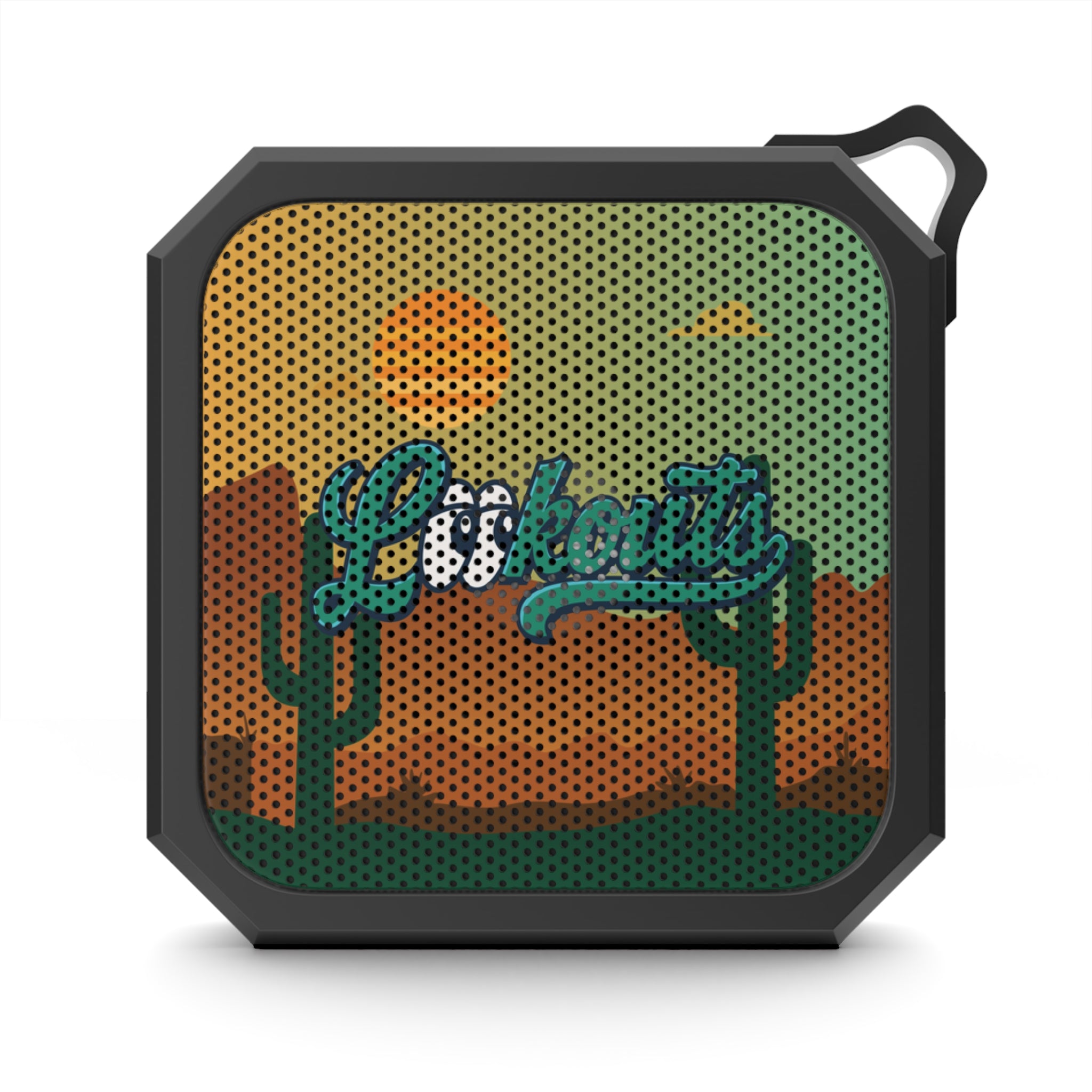 Outdoor Bluetooth Speaker — Desert Sunset 'Blackwater' Portable Wireless Speaker