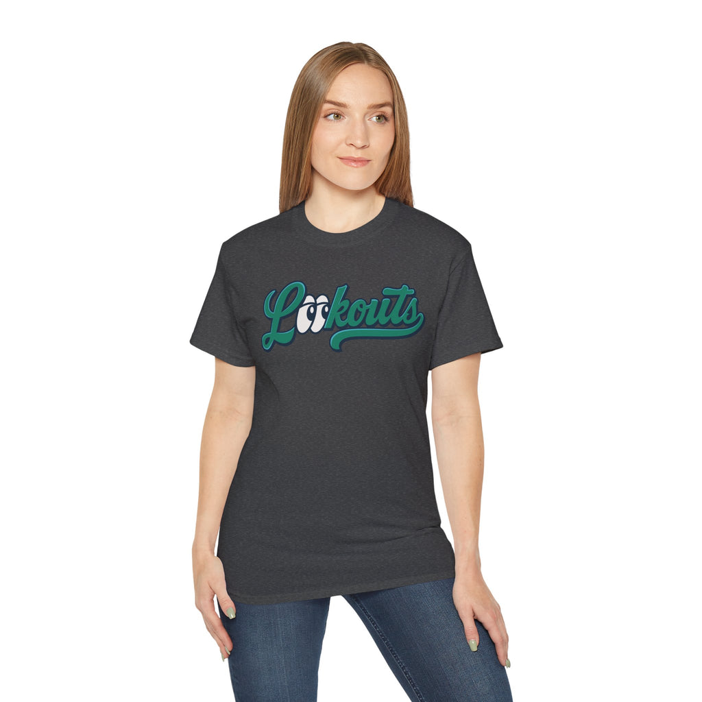 Lookouts Baseball Team Tee — Custom Player Name Cotton Shirt