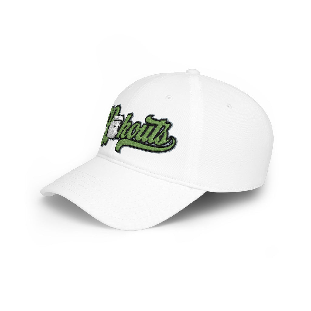 Lookouts Embroidered Baseball Cap - Vintage Script Logo