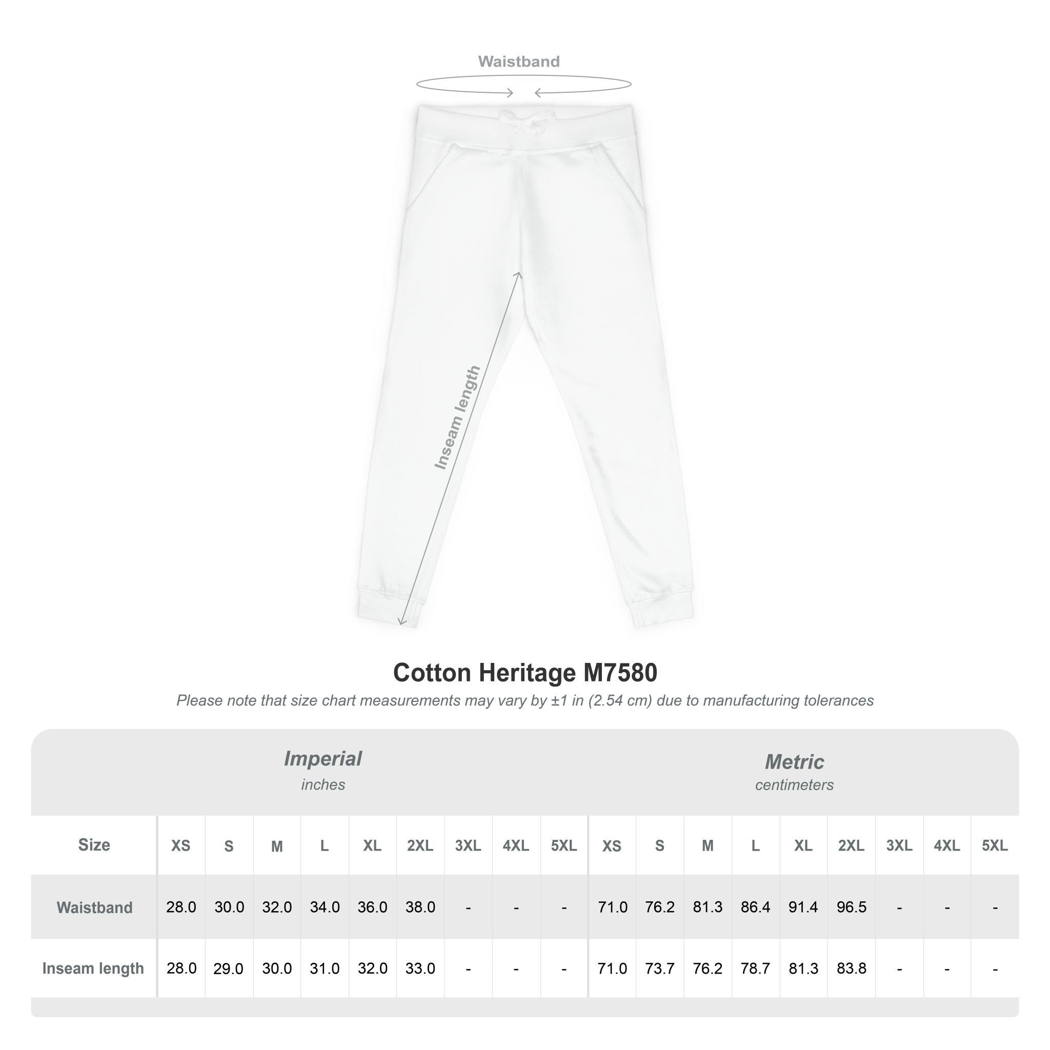 Embroidered Lookouts Eyes Fleece Sweatpants — White Cozy Joggers