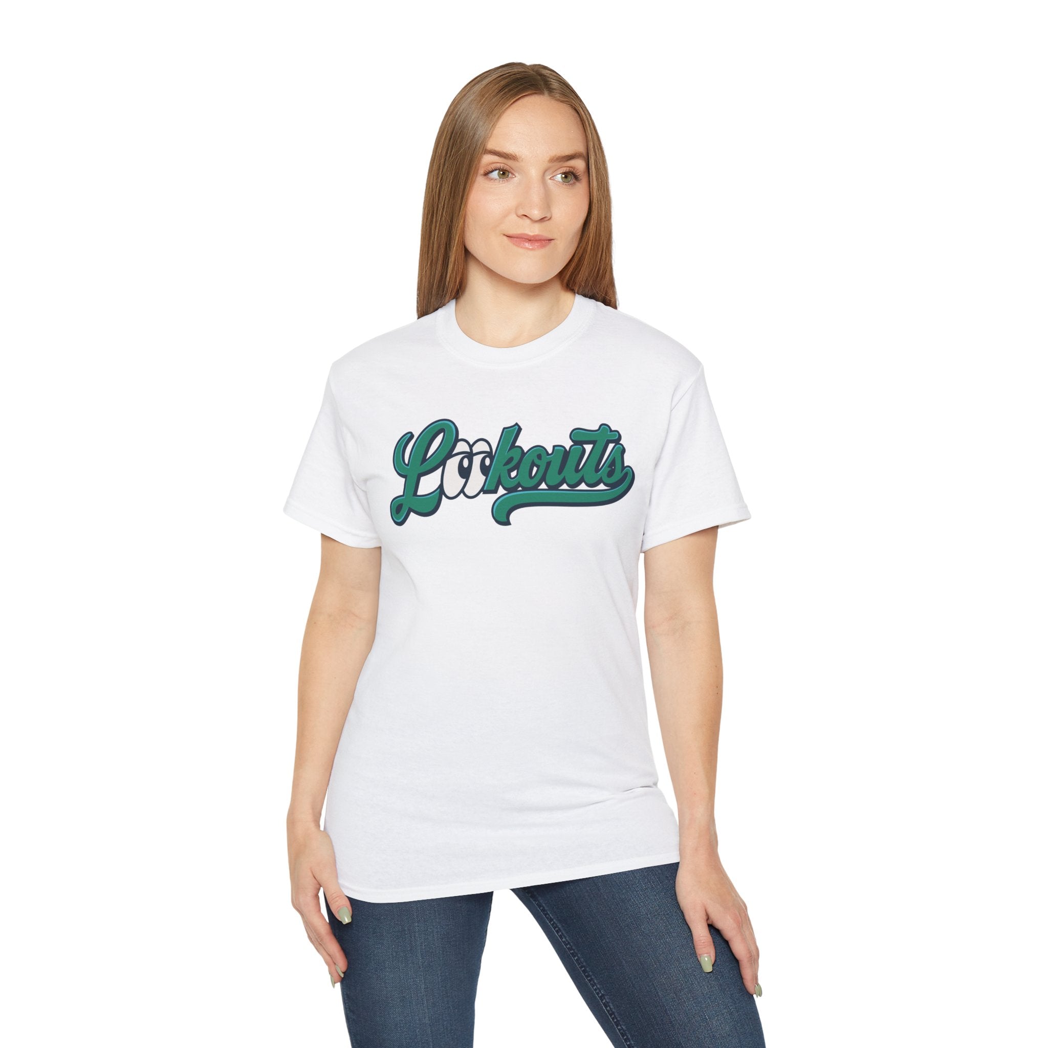 Lookouts Baseball Team Tee — Custom Player Name Cotton Shirt