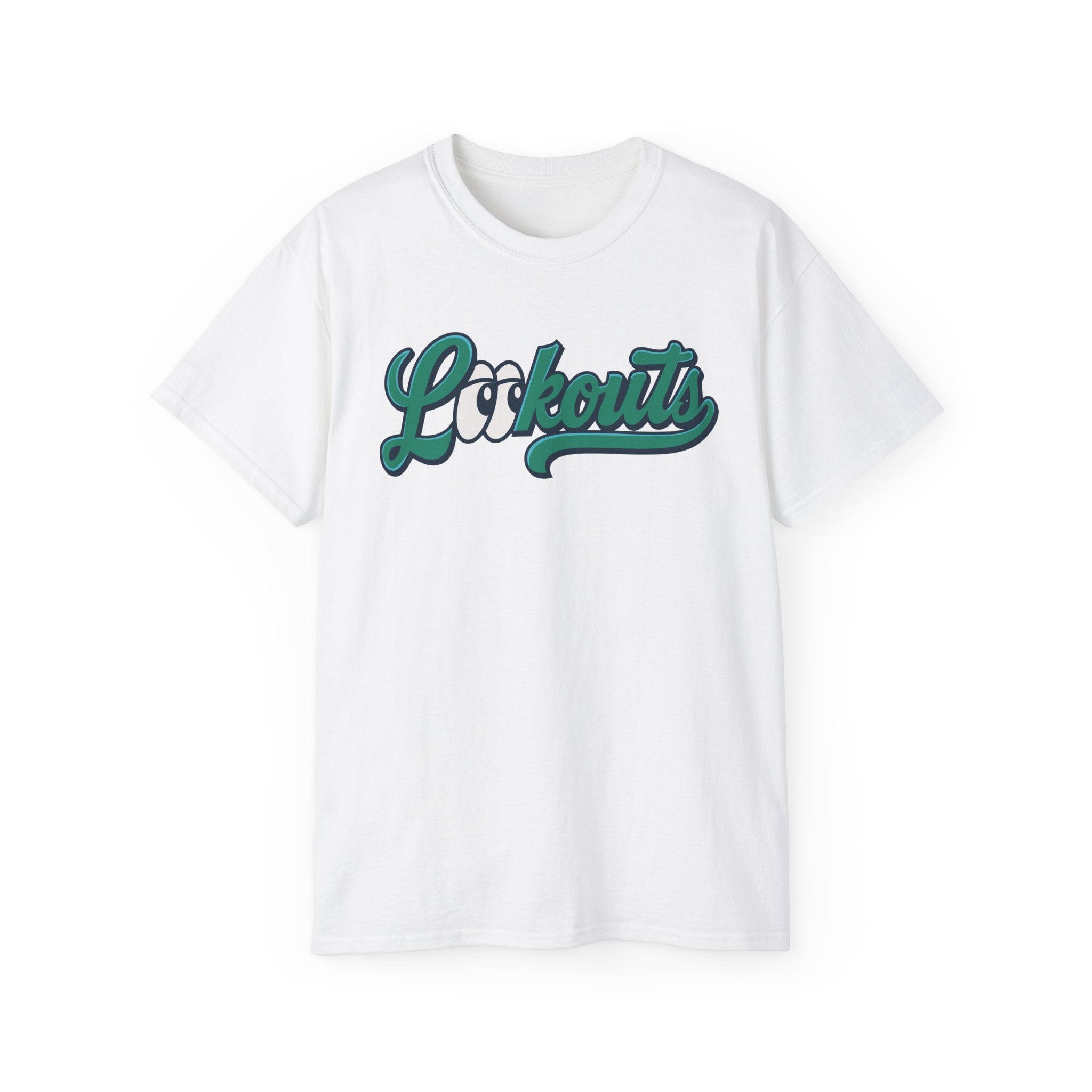Lookouts Baseball Team Tee — Custom Player Name Cotton Shirt